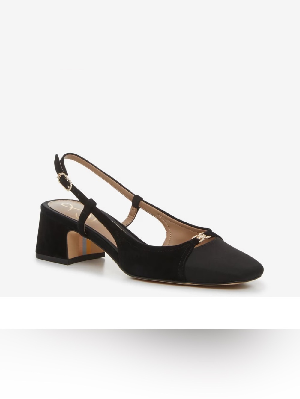 Sam Edelman Tarra Pump Black Slingback